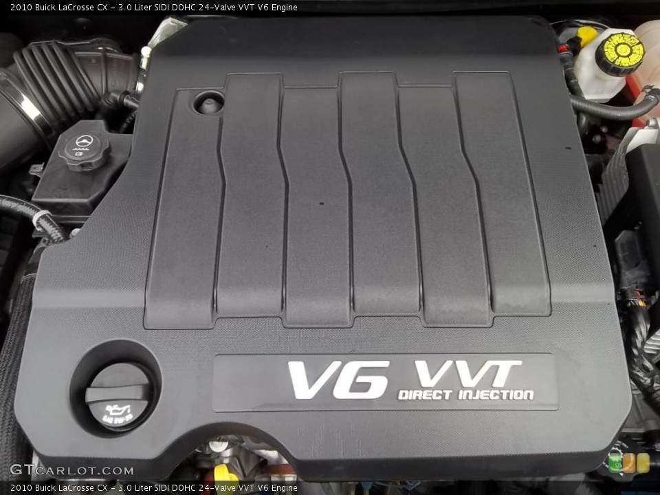 3.0 Liter SIDI DOHC 24-Valve VVT V6 Engine for the 2010 Buick LaCrosse #43987812