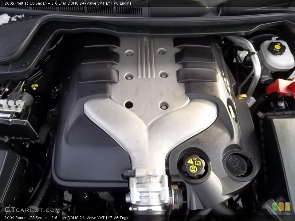 3.6 Liter DOHC 24-Valve VVT LY7 V6 Engine for the 2009 Pontiac G8 #43988832