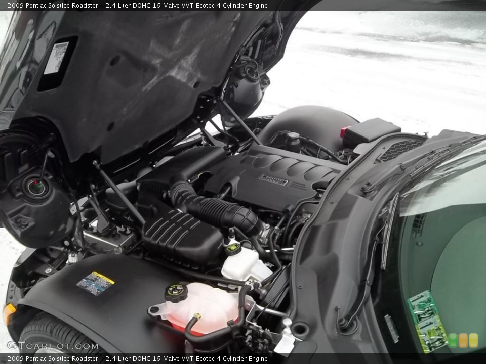 2.4 Liter DOHC 16-Valve VVT Ecotec 4 Cylinder Engine for the 2009 Pontiac Solstice #43989136