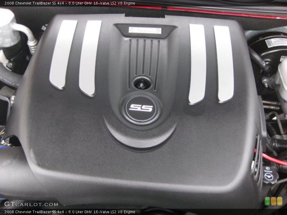 6.0 Liter OHV 16-Valve LS2 V8 Engine for the 2008 Chevrolet TrailBlazer #44028300