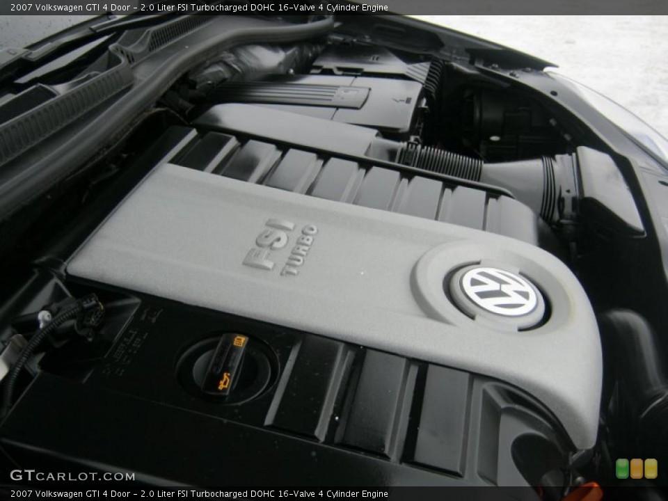 2.0 Liter FSI Turbocharged DOHC 16-Valve 4 Cylinder Engine for the 2007 Volkswagen GTI #44034176