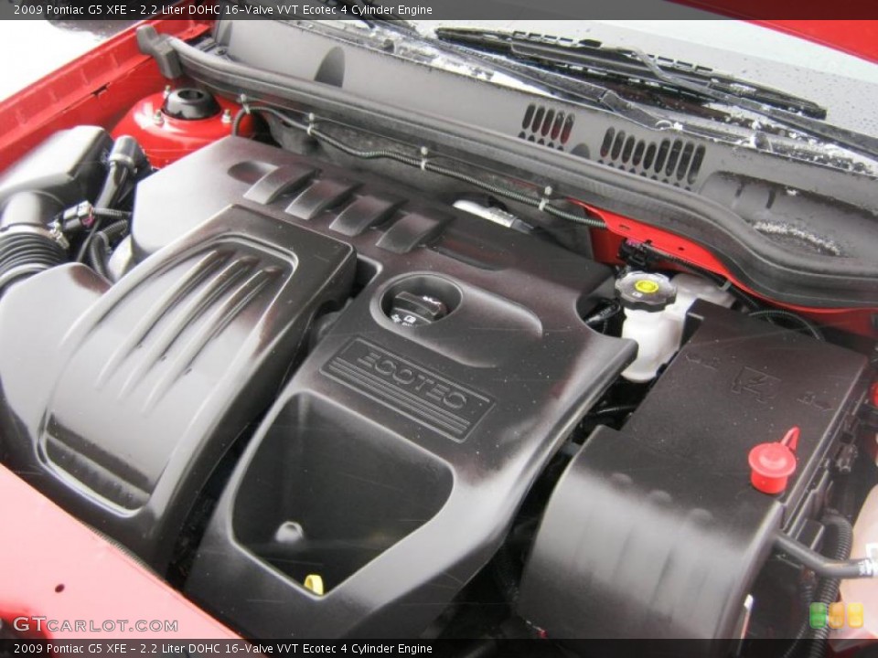 2.2 Liter DOHC 16-Valve VVT Ecotec 4 Cylinder Engine for the 2009 Pontiac G5 #44034672