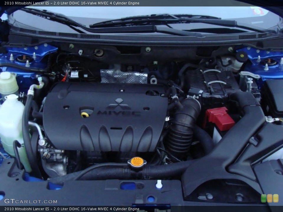 2.0 Liter DOHC 16-Valve MIVEC 4 Cylinder Engine for the 2010 Mitsubishi Lancer #44044652