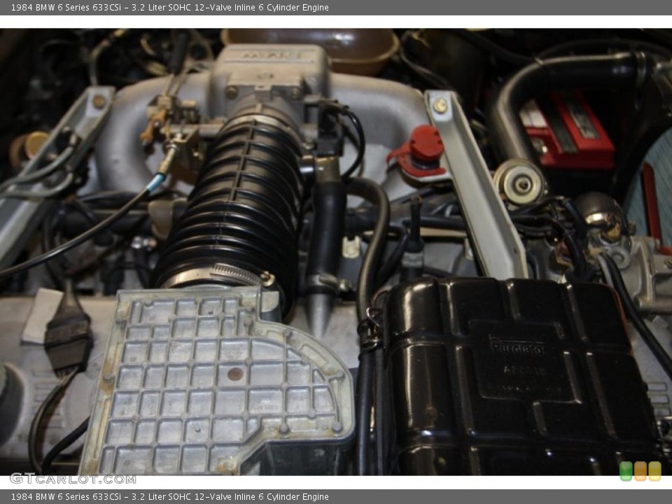 3.2 Liter SOHC 12-Valve Inline 6 Cylinder Engine for the 1984 BMW 6 Series #44047980