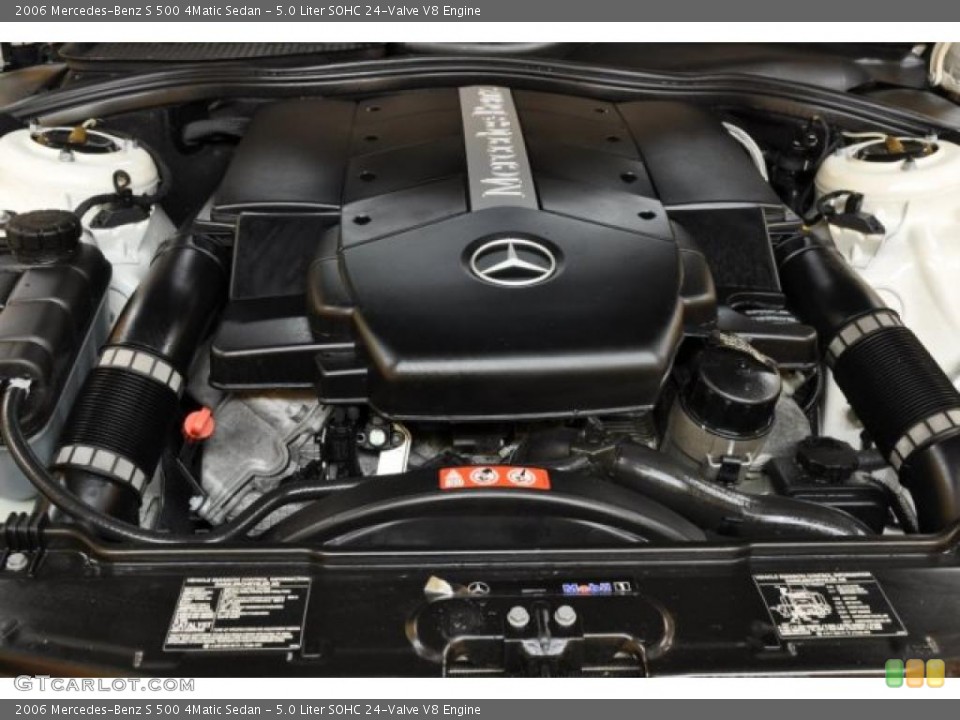 5.0 Liter SOHC 24-Valve V8 Engine for the 2006 Mercedes-Benz S #44053056