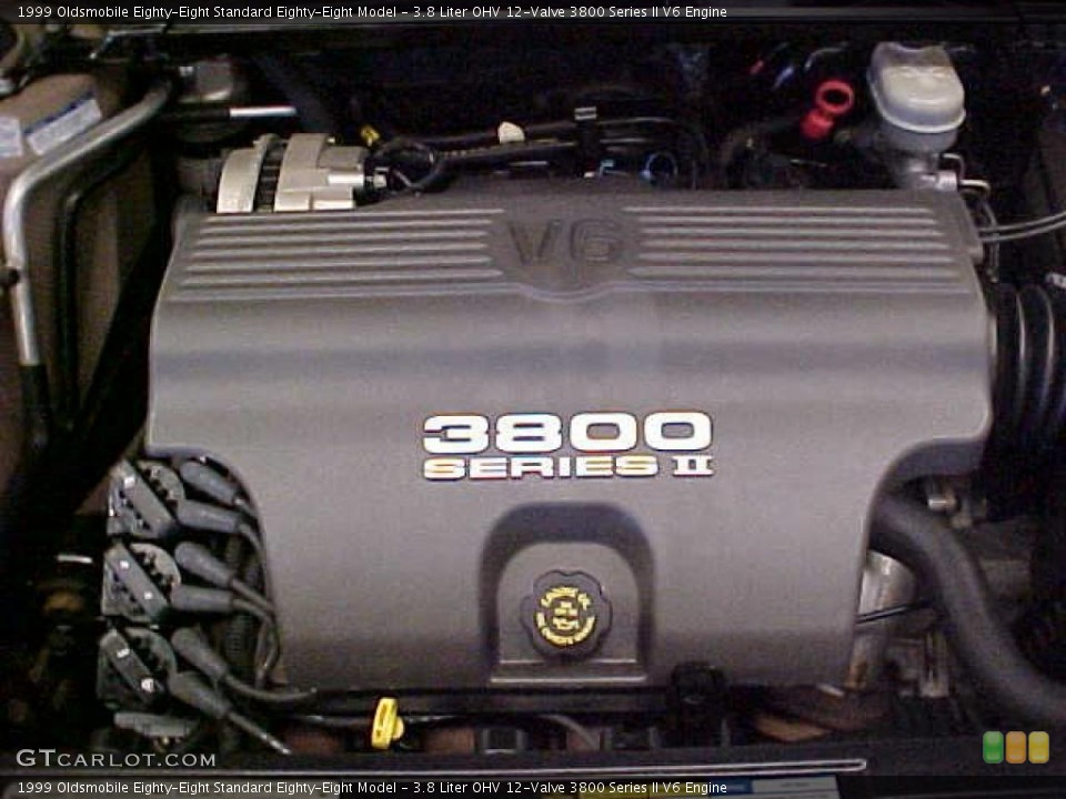3.8 Liter OHV 12-Valve 3800 Series II V6 Engine for the 1999 Oldsmobile Eighty-Eight #44063454