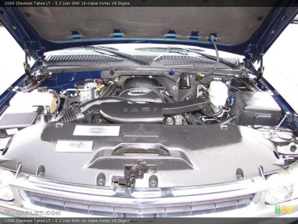 5.3 Liter OHV 16-Valve Vortec V8 Engine for the 2006 Chevrolet Tahoe #44066589