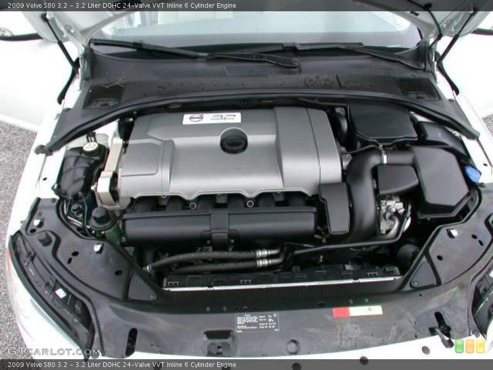 3.2 Liter DOHC 24-Valve VVT Inline 6 Cylinder Engine for the 2009 Volvo S80 #44069189