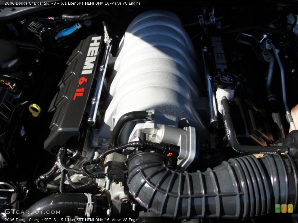 6.1 Liter SRT HEMI OHV 16-Valve V8 Engine for the 2006 Dodge Charger #44078938