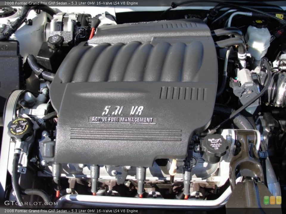 5.3 Liter OHV 16-Valve LS4 V8 Engine for the 2008 Pontiac Grand Prix #44079438