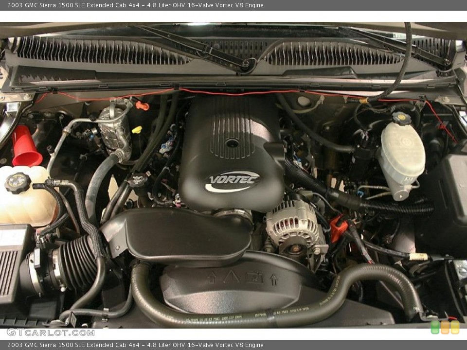4.8 Liter OHV 16-Valve Vortec V8 Engine for the 2003 GMC Sierra 1500 #44080478