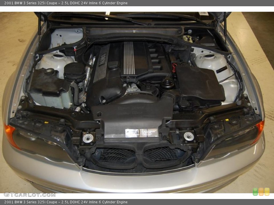 2.5L DOHC 24V Inline 6 Cylinder Engine for the 2001 BMW 3 Series #44083458
