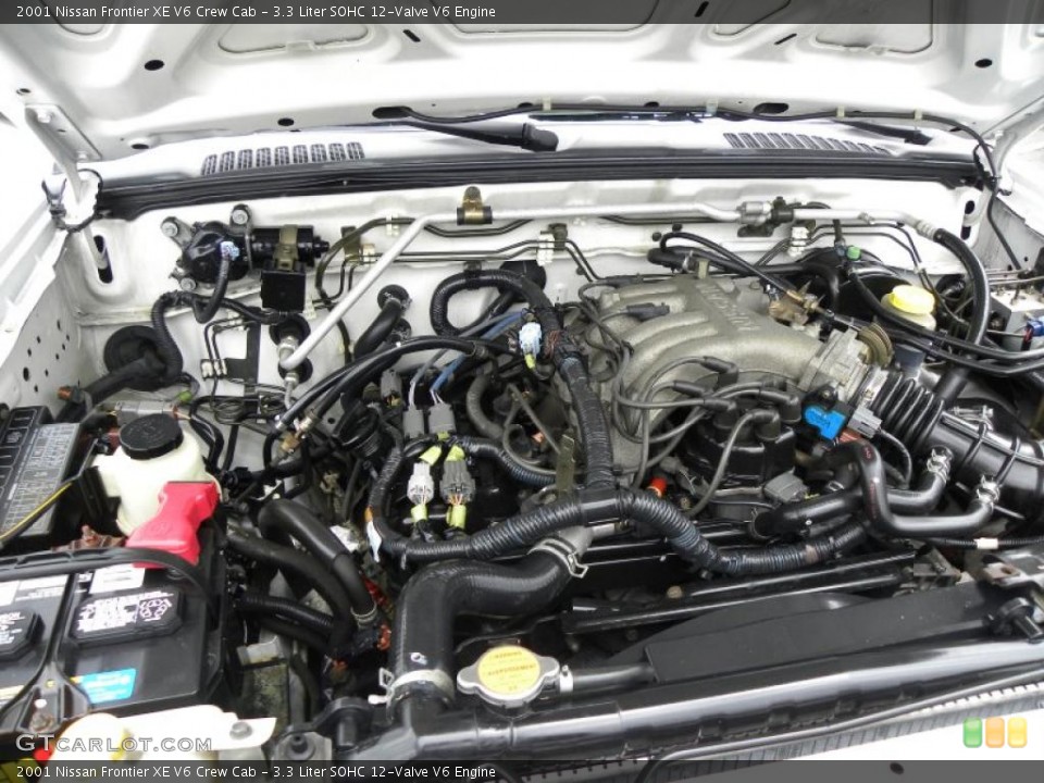 3.3 Liter SOHC 12-Valve V6 Engine for the 2001 Nissan Frontier #44085720