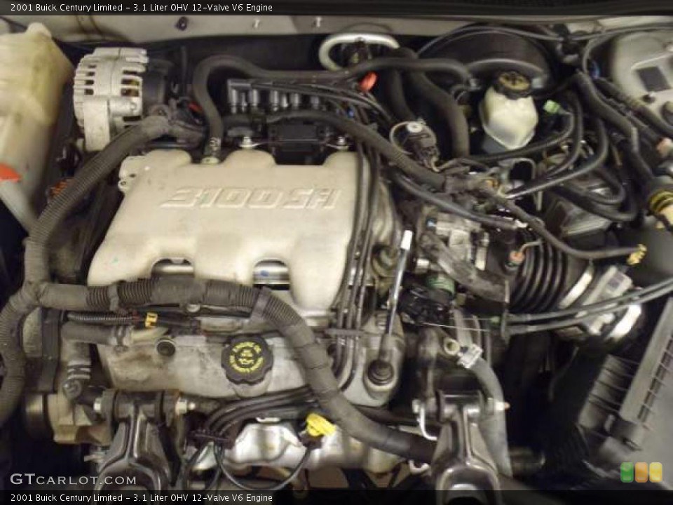 3.1 Liter OHV 12-Valve V6 Engine for the 2001 Buick Century #44089736