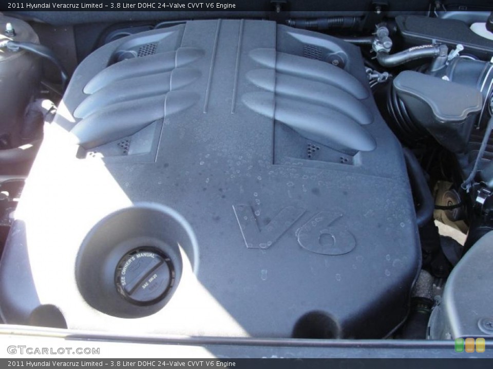 3.8 Liter DOHC 24-Valve CVVT V6 Engine for the 2011 Hyundai Veracruz #44109630