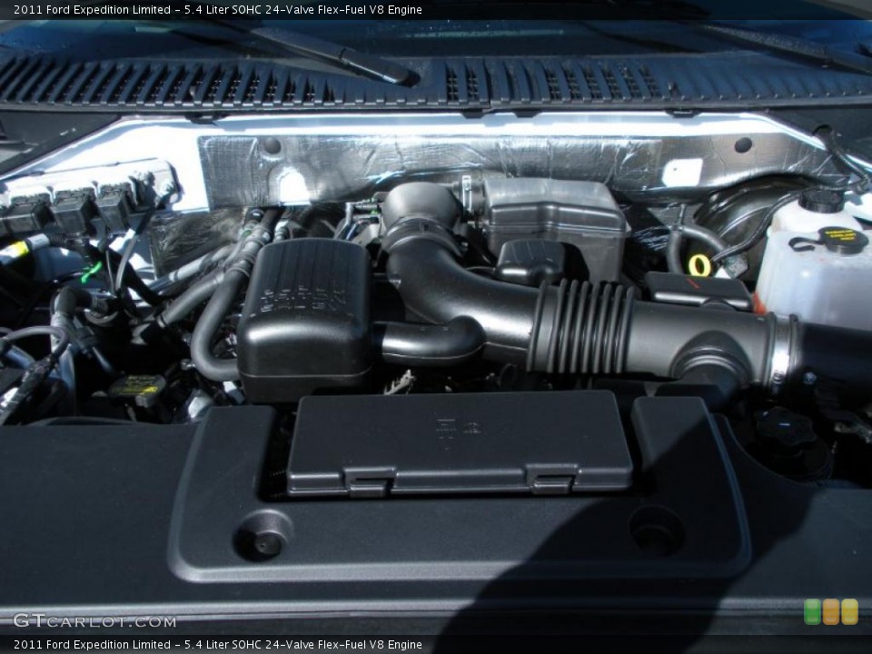 5.4 Liter SOHC 24-Valve Flex-Fuel V8 Engine for the 2011 Ford Expedition #44110102