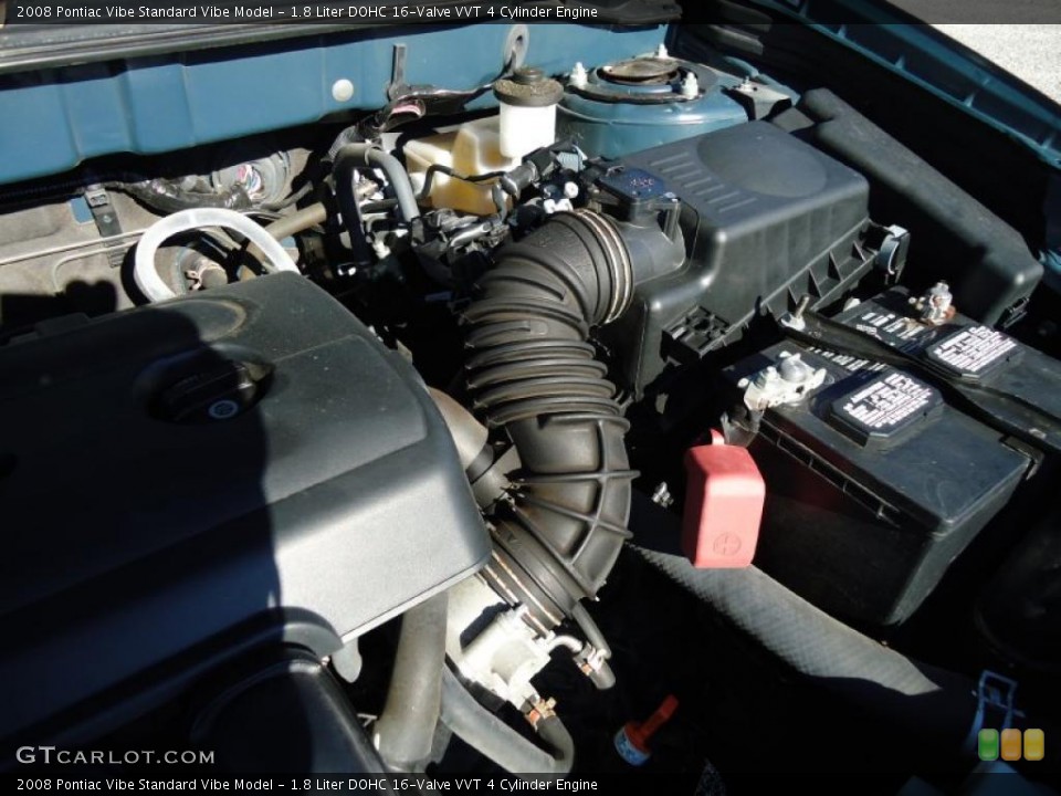 1.8 Liter DOHC 16-Valve VVT 4 Cylinder Engine for the 2008 Pontiac Vibe #44122326