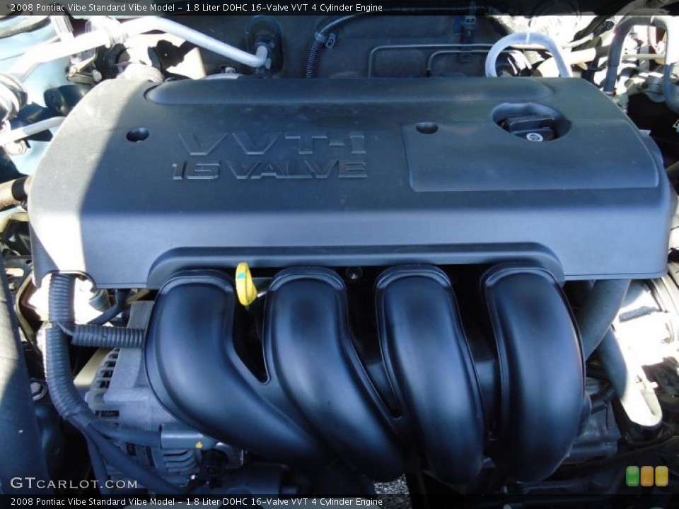 1.8 Liter DOHC 16-Valve VVT 4 Cylinder Engine for the 2008 Pontiac Vibe #44122362