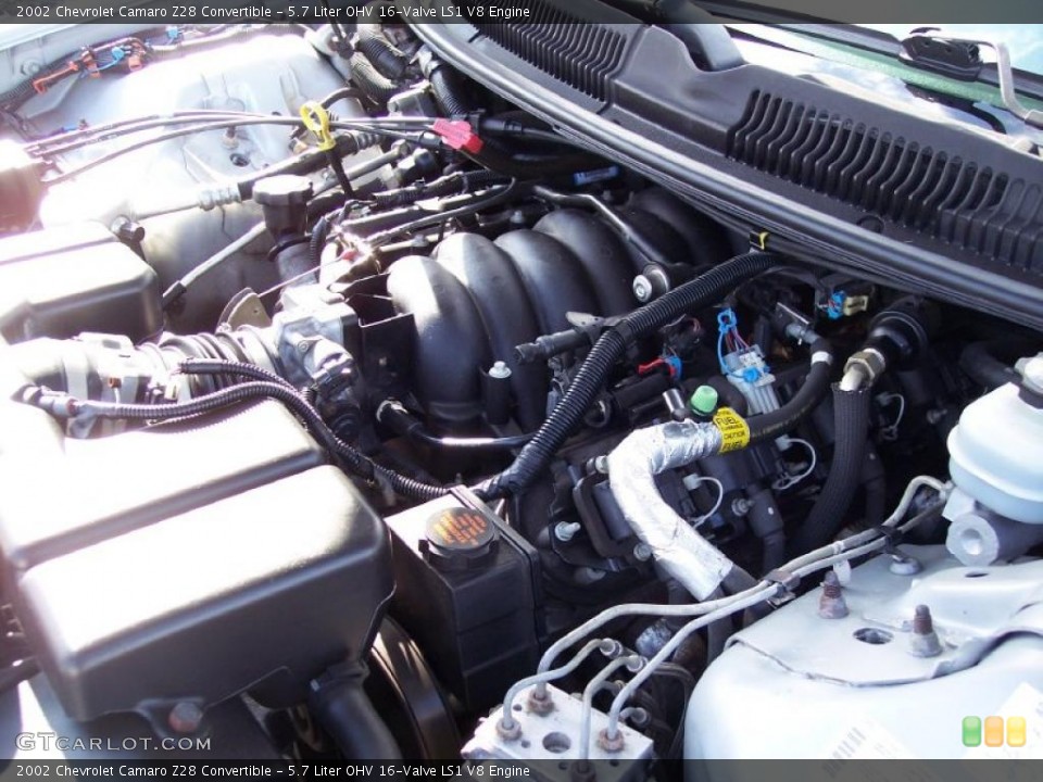 5.7 Liter OHV 16-Valve LS1 V8 Engine for the 2002 Chevrolet Camaro #44125966
