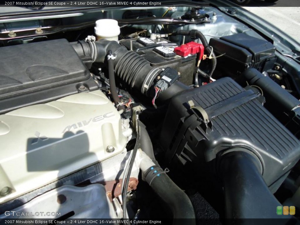 2.4 Liter DOHC 16-Valve MIVEC 4 Cylinder Engine for the 2007 Mitsubishi Eclipse #44131778