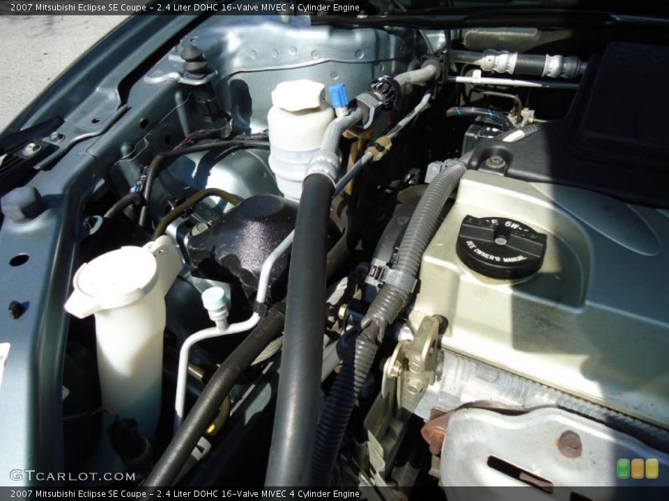 2.4 Liter DOHC 16-Valve MIVEC 4 Cylinder Engine for the 2007 Mitsubishi Eclipse #44131790