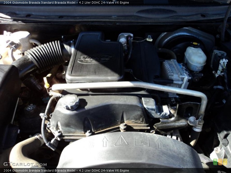 4.2 Liter DOHC 24-Valve V6 2004 Oldsmobile Bravada Engine
