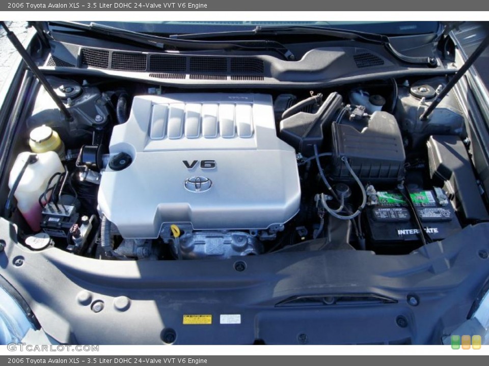 3.5 Liter DOHC 24-Valve VVT V6 Engine for the 2006 Toyota Avalon #44153056