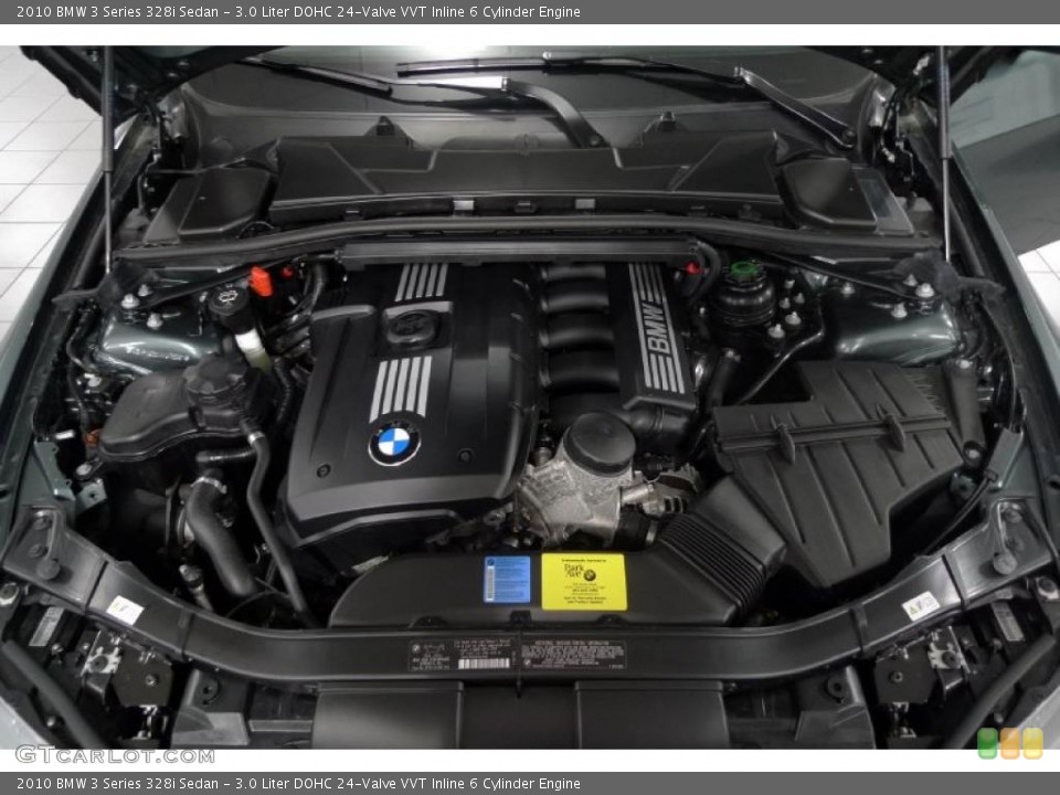 3.0 Liter DOHC 24-Valve VVT Inline 6 Cylinder Engine for the 2010 BMW 3 Series #44161352