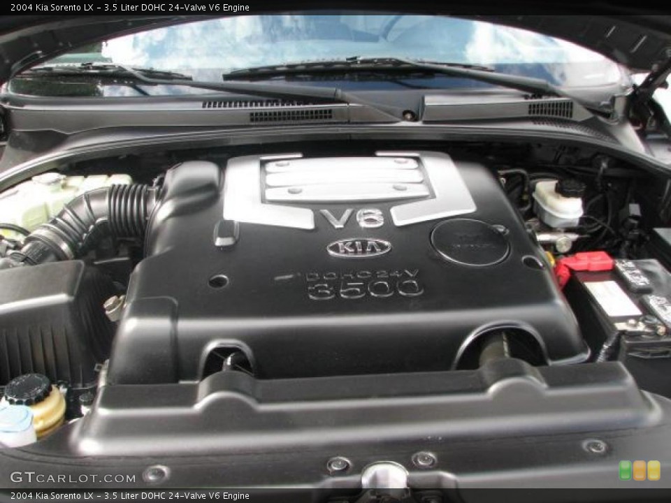 3.5 Liter DOHC 24-Valve V6 Engine for the 2004 Kia Sorento #44166426