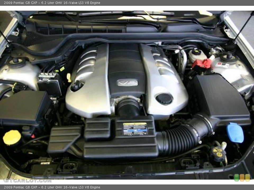 6.2 Liter OHV 16-Valve LS3 V8 Engine for the 2009 Pontiac G8 #44186155