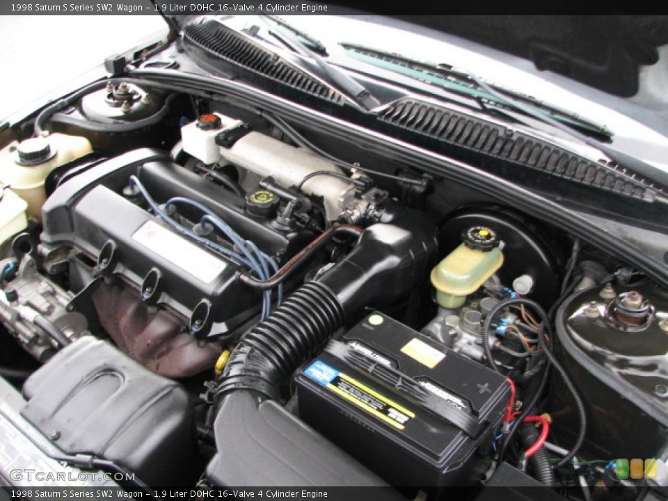 1.9 Liter DOHC 16-Valve 4 Cylinder Engine for the 1998 Saturn S Series #44190207