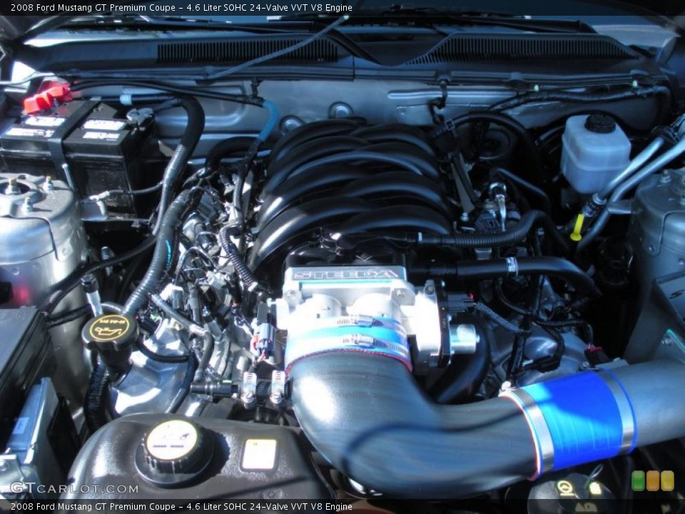 4.6 Liter SOHC 24-Valve VVT V8 Engine for the 2008 Ford Mustang #44231152