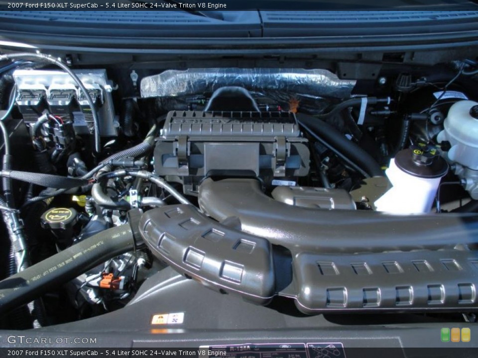5.4 Liter SOHC 24-Valve Triton V8 Engine for the 2007 Ford F150 #44232361