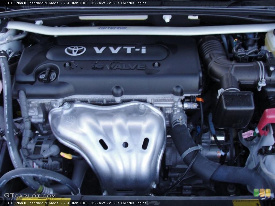 2.4 Liter DOHC 16-Valve VVT-i 4 Cylinder Engine for the 2010 Scion tC #44235797