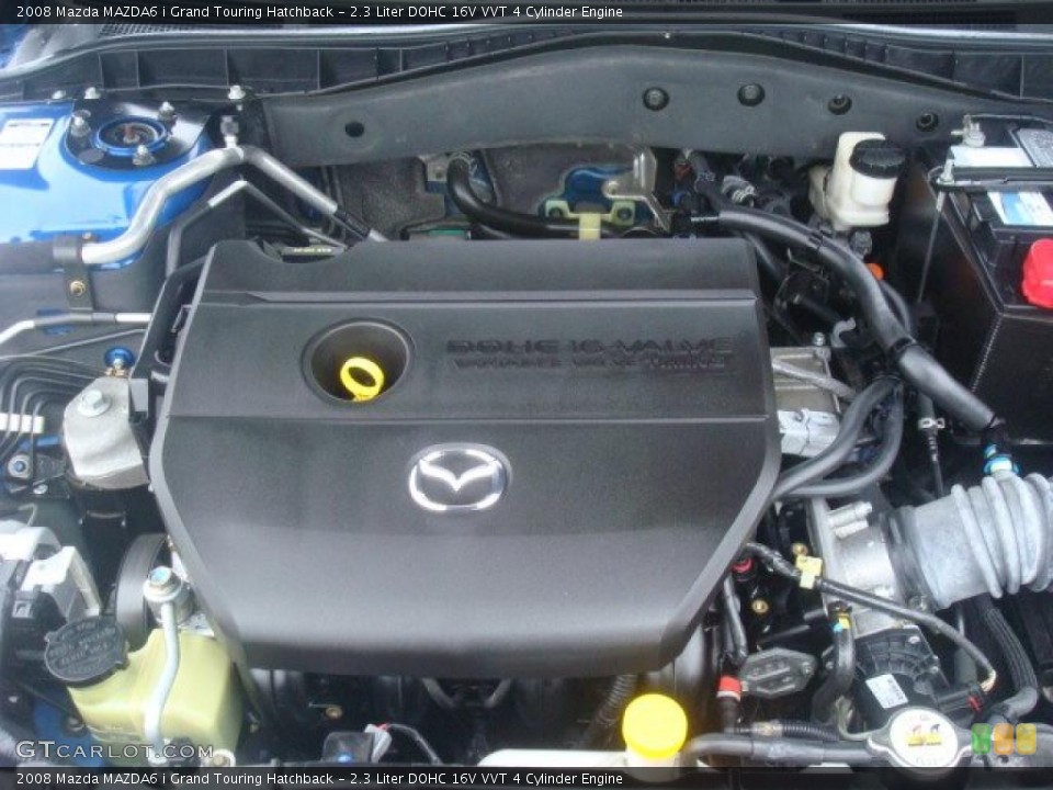 2.3 Liter DOHC 16V VVT 4 Cylinder 2008 Mazda MAZDA6 Engine