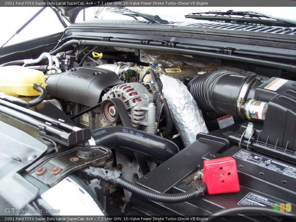 7.3 Liter OHV 16-Valve Power Stroke Turbo-Diesel V8 Engine for the 2001 Ford F350 Super Duty #44263028