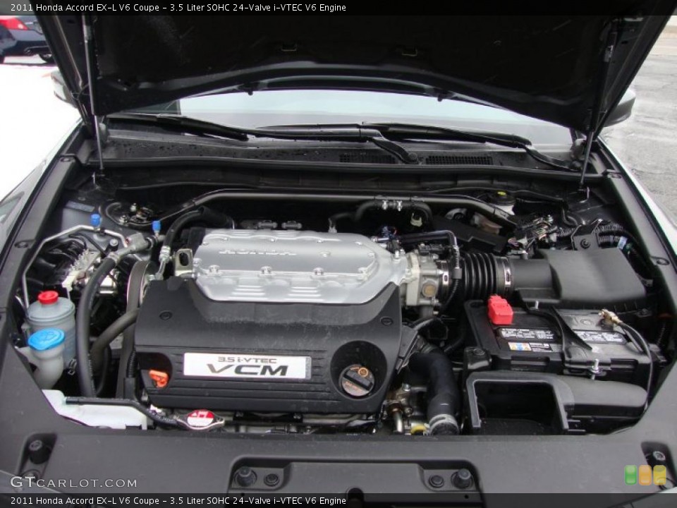 3.5 Liter SOHC 24-Valve i-VTEC V6 Engine for the 2011 Honda Accord #44265174