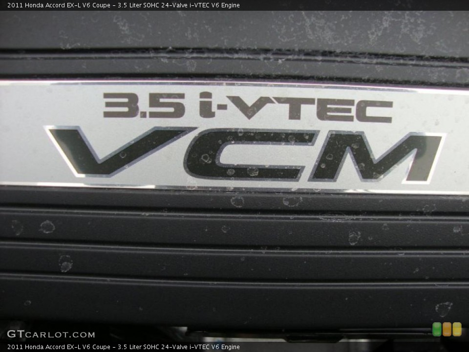 3.5 Liter SOHC 24-Valve i-VTEC V6 Engine for the 2011 Honda Accord #44265196