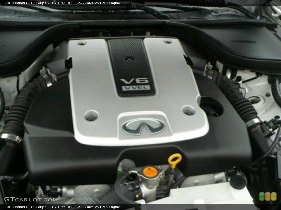 3.7 Liter DOHC 24-Valve VVT V6 Engine for the 2008 Infiniti G #44274209