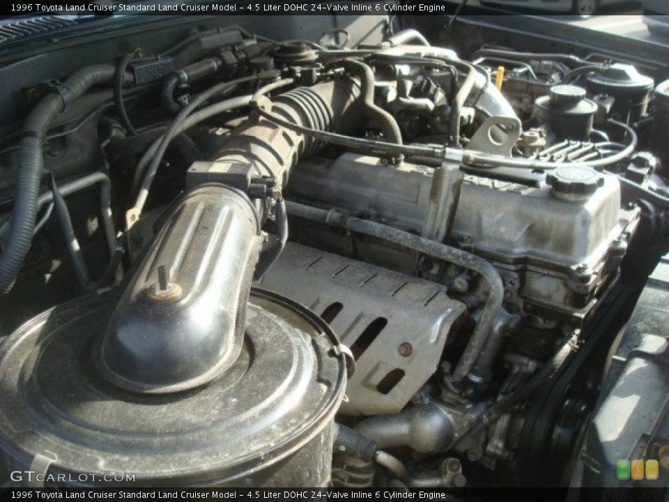 4.5 Liter DOHC 24-Valve Inline 6 Cylinder Engine for the 1996 Toyota Land Cruiser #44276317