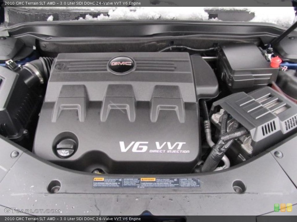 3.0 Liter SIDI DOHC 24-Valve VVT V6 Engine for the 2010 GMC Terrain #44292176
