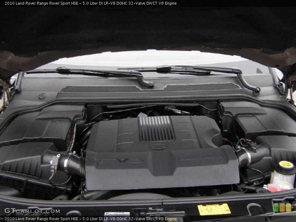 5.0 Liter DI LR-V8 DOHC 32-Valve DIVCT V8 Engine for the 2010 Land Rover Range Rover Sport #44298838