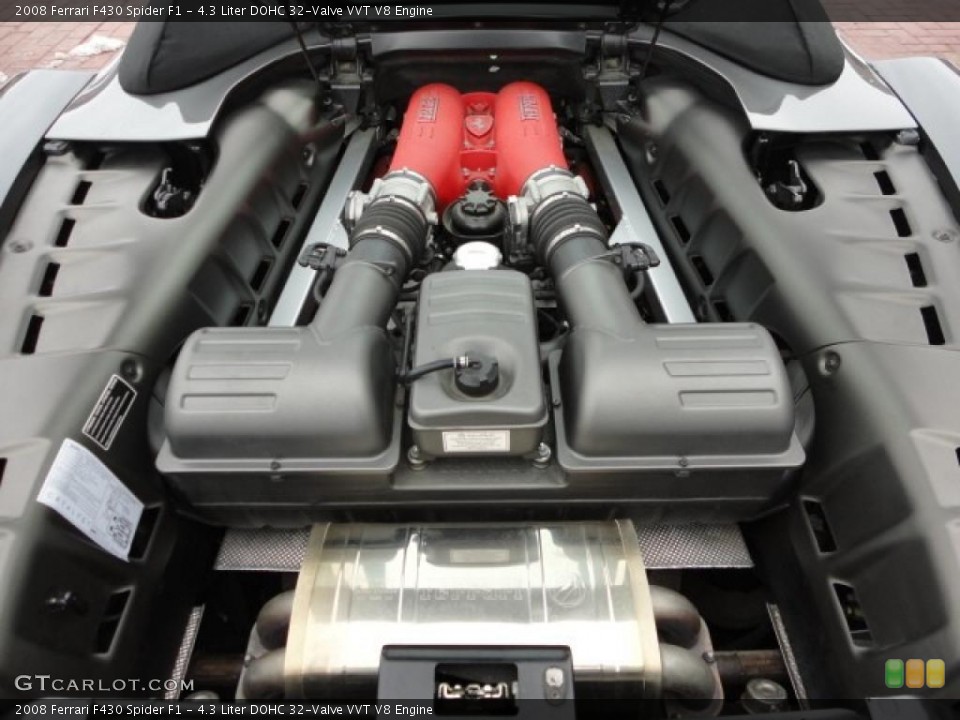 4.3 Liter DOHC 32-Valve VVT V8 Engine for the 2008 Ferrari F430 #44317657