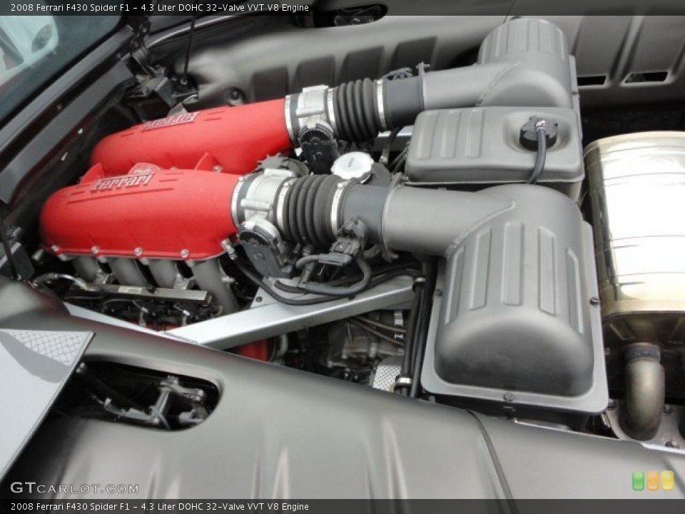 4.3 Liter DOHC 32-Valve VVT V8 Engine for the 2008 Ferrari F430 #44317673