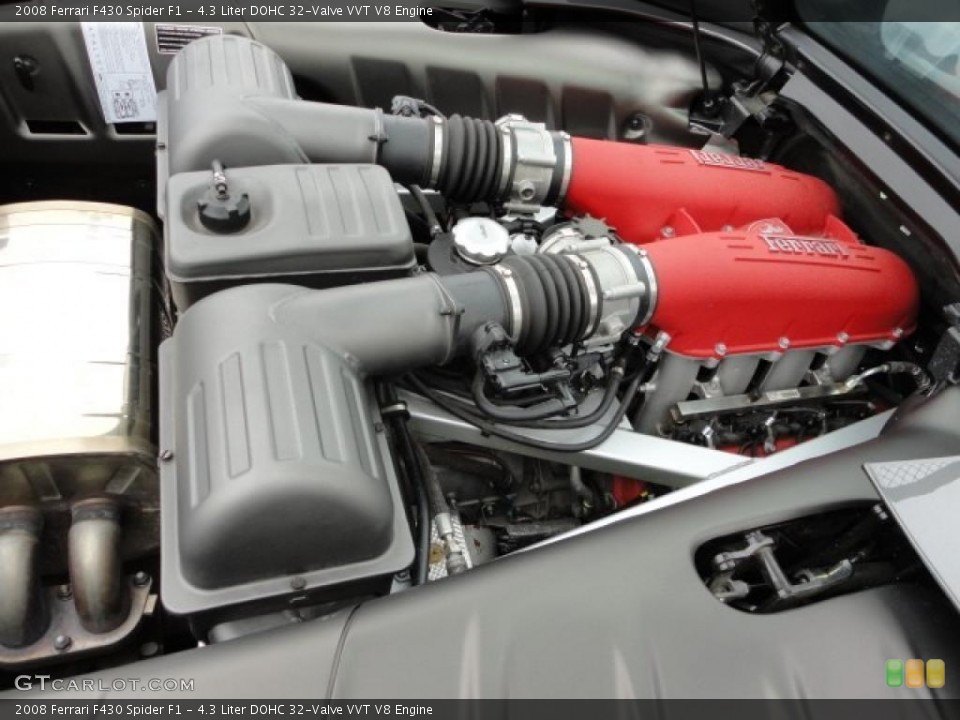 4.3 Liter DOHC 32-Valve VVT V8 Engine for the 2008 Ferrari F430 #44317689