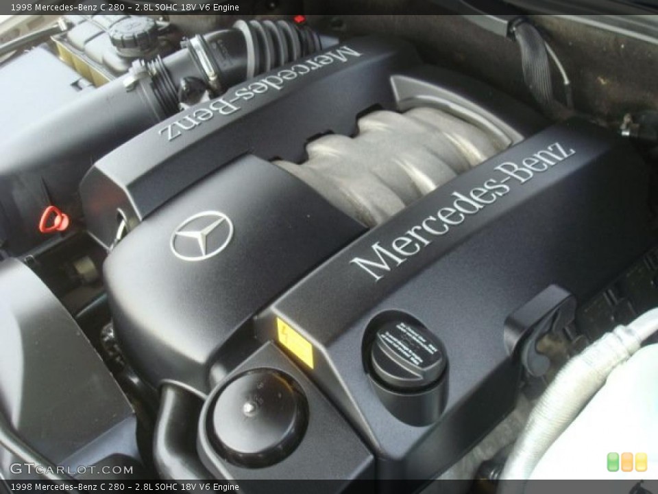 2.8L SOHC 18V V6 Engine for the 1998 Mercedes-Benz C #44321261