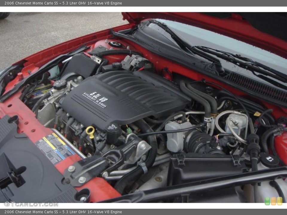 5.3 Liter OHV 16-Valve V8 Engine for the 2006 Chevrolet Monte Carlo #44322131