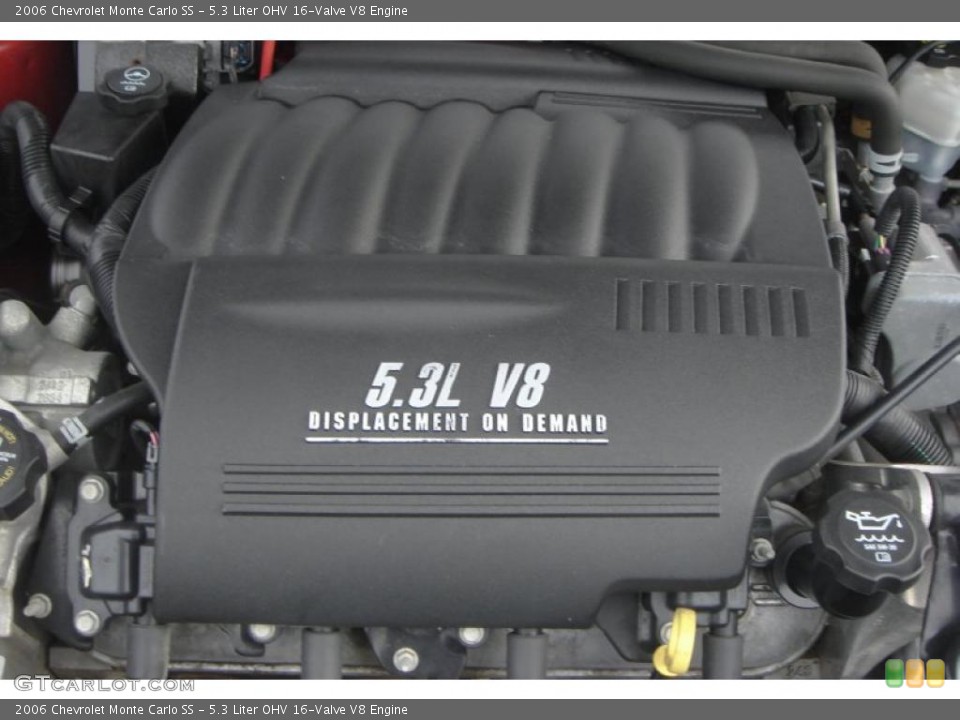 5.3 Liter OHV 16-Valve V8 Engine for the 2006 Chevrolet Monte Carlo #44322149