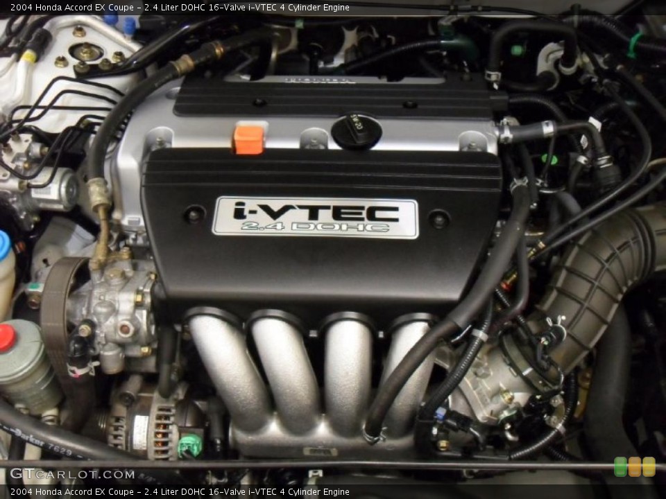 2.4 Liter DOHC 16-Valve i-VTEC 4 Cylinder Engine for the 2004 Honda Accord #44324353