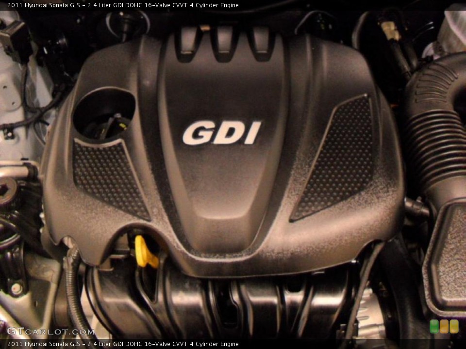 2.4 Liter GDI DOHC 16-Valve CVVT 4 Cylinder Engine for the 2011 Hyundai Sonata #44326619